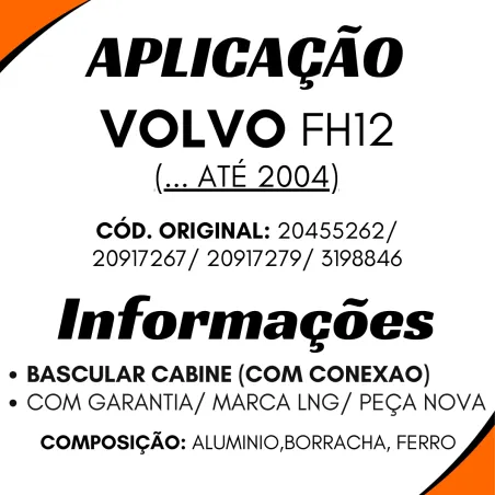 Bomba Hidráulica Cabine Volvo Fh12