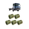 Kit 5 Conexão Redutora Válvula Mbb Macho 1/2 Npt X Femea 16 Mm