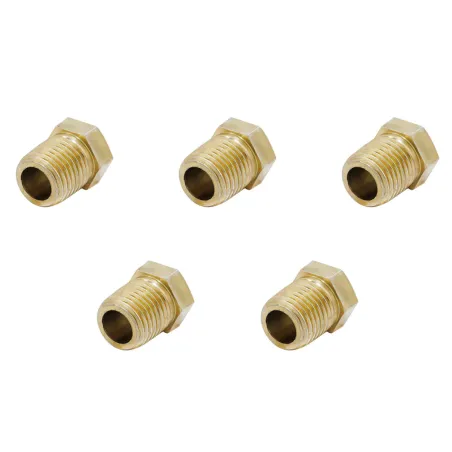 Kit 5 Conexão Redutora Válvula Mbb Macho 1/4npt X Femea 1/8npt
