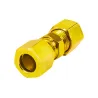 Kit 5 Conexão Emenda Tubo Nylon Mbb Tubo 11 Mm X 11 Mm (Completa)