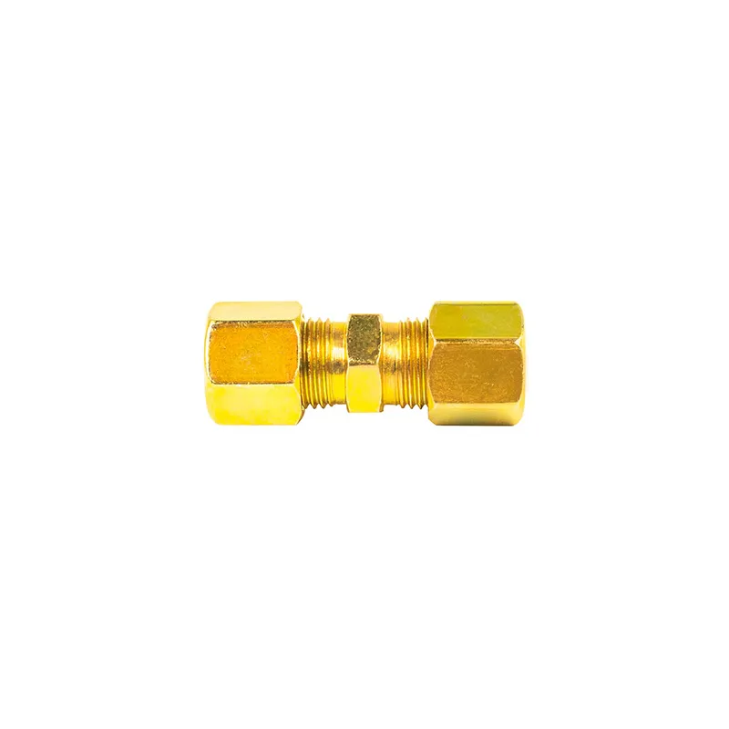 Kit 5 Conexão Emenda Tubo Nylon Mbb Tubo 11 Mm X 11 Mm (Completa)