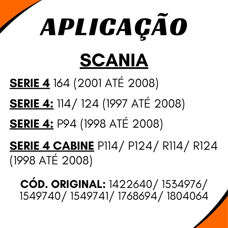 Bomba Hidráulica Cabine Série 4 Moderno/ Série5