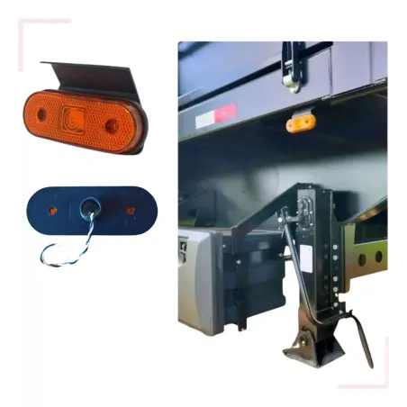 Lanterna Lateral Com Suporte Carretas Facchini
