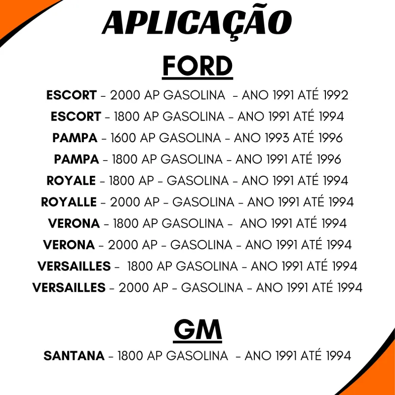 Bomba Combustível Vw Gol 1.6 Ford Escort