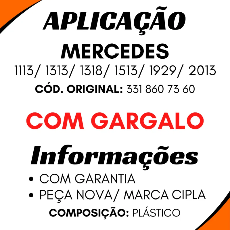 Reservatorio Água 1113/ 1313/ 1318/ 1513/ 1929/ 2013