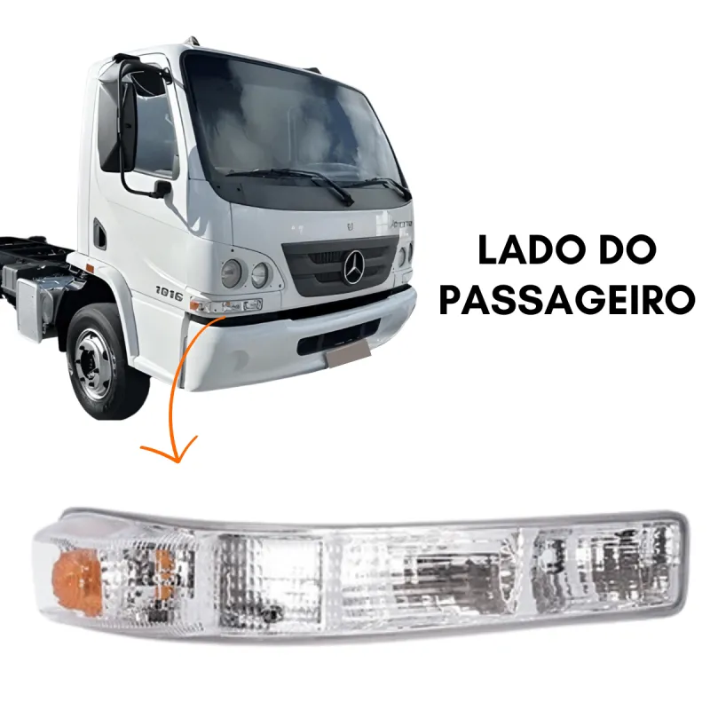 Lanterna Dianteira Lado Direito Mercedes Accelo