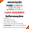 Farol Duplo Horizontal Esquerdo Ford Cargo 2000a2006