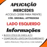 Farol Luz Alta Optico Esquerdo Mercedes Accelo 2008 Em Diante