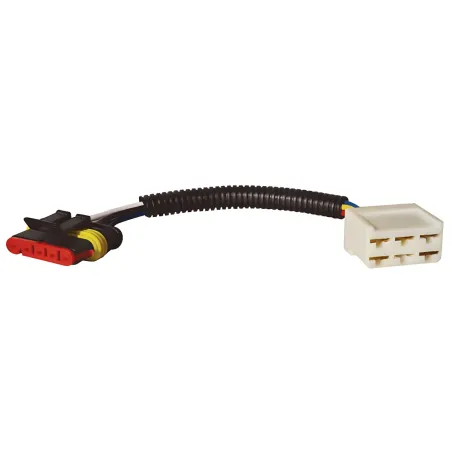 Chicote Com Conector Ultra Seal 5 Vias Com Conector Faston 6,3mm