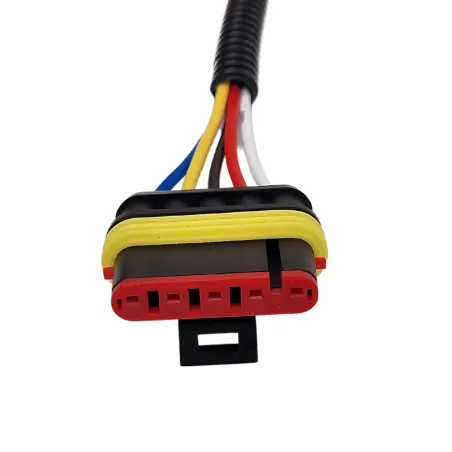 Chicote Com Conector Ultra Seal 5 Vias Com Conector Faston 6,3mm