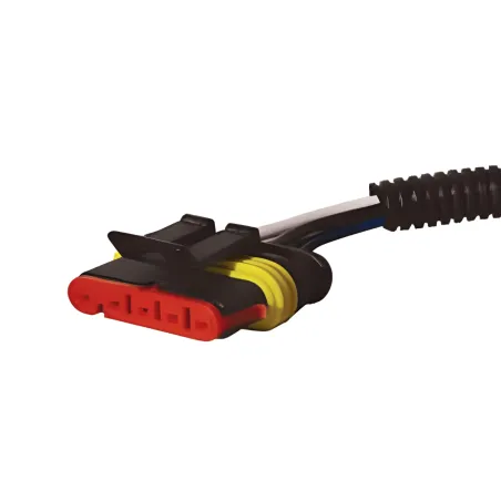 Chicote Com Conector Ultra Seal 5 Vias Com Conector Faston 6,3mm