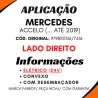 Espelho Retrovisor Eletrico Le Accelo Ate 2019