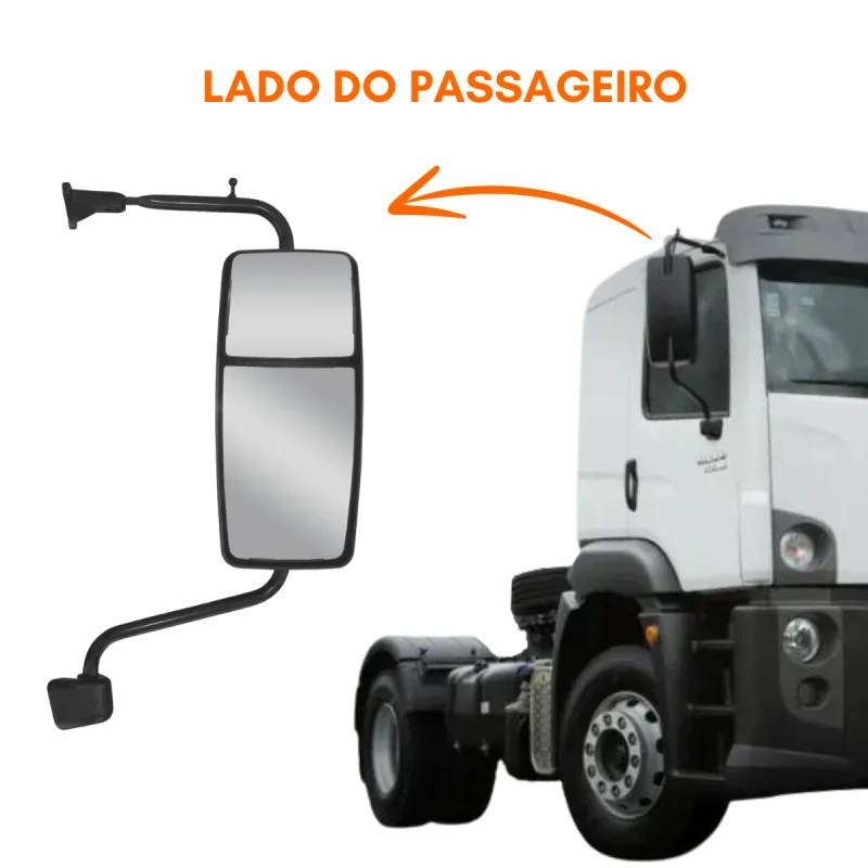 Espelho Retrovisor Ld Constellation 2012/2021 Euro 5 Sem Desembacador