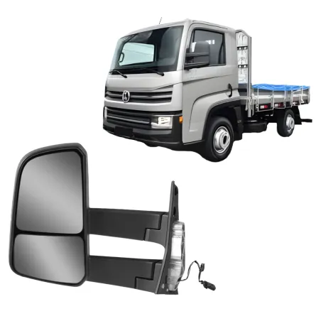 Espelho Retrovisor Le Delivery 2018/2023 Euro 5 Braço Longo Sem