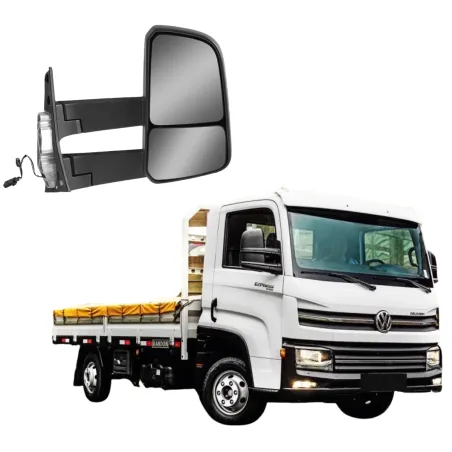 Espelho Retrovisor Eletrico Ld Delivery 2018/2023 Euro 5 Braço Longo