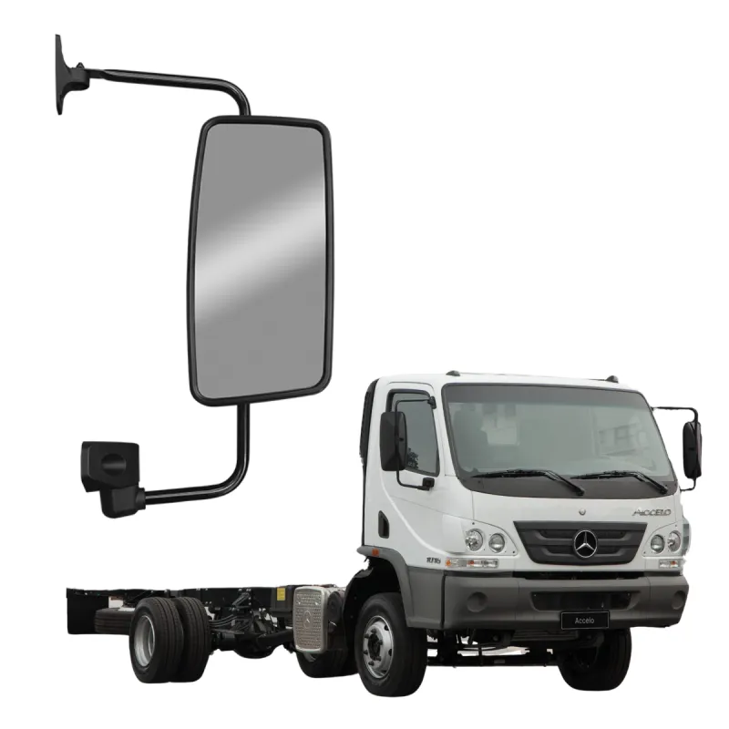 Espelho Retrovisor Mb Accelo 2020/2022 - Com Desembacador - Lado