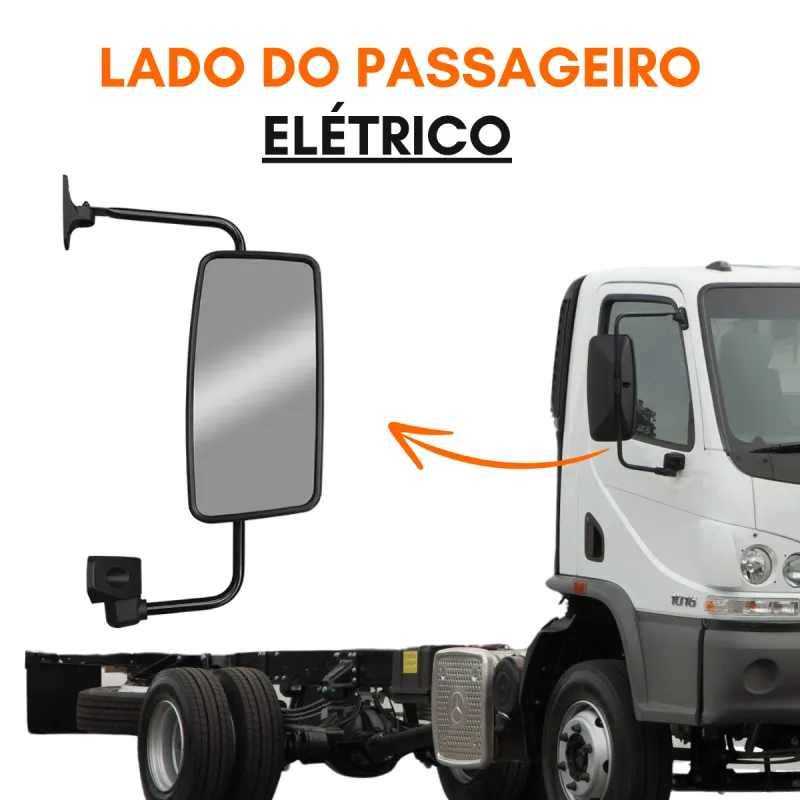 Espelho Retrovisor Accelo 2020/2022 Com Desembacador Eletrico Lado