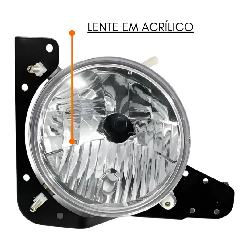 Farol Ford Cargo 816 1119 Lado Direito