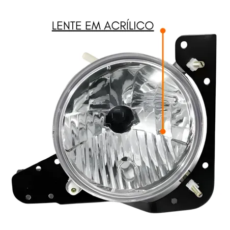 Farol Ford Cargo 816 1119 Lado Esquerdo