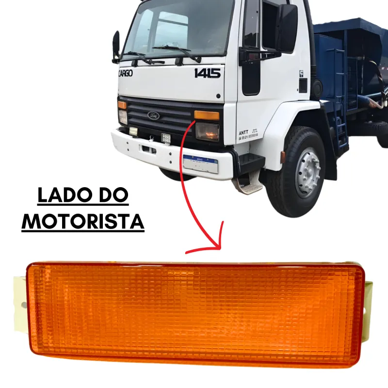 Lanterna Dianteira Esquerda Ford Cargo 1989 A 2000