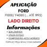 Lanterna Dianteira Lado Direito F1000 F4000