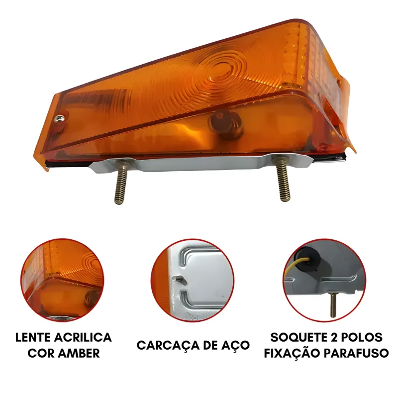 Lanterna Dianteira Esquerda Ford F1000 F4000