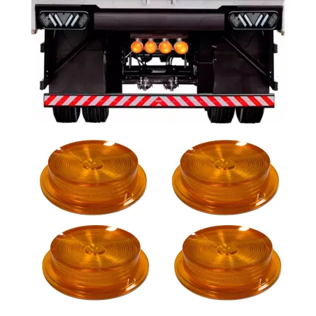 Lente Bojuda Amarela Lanterna Foguinho