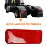 Lente Lanterna Esquerda Scania Série 5