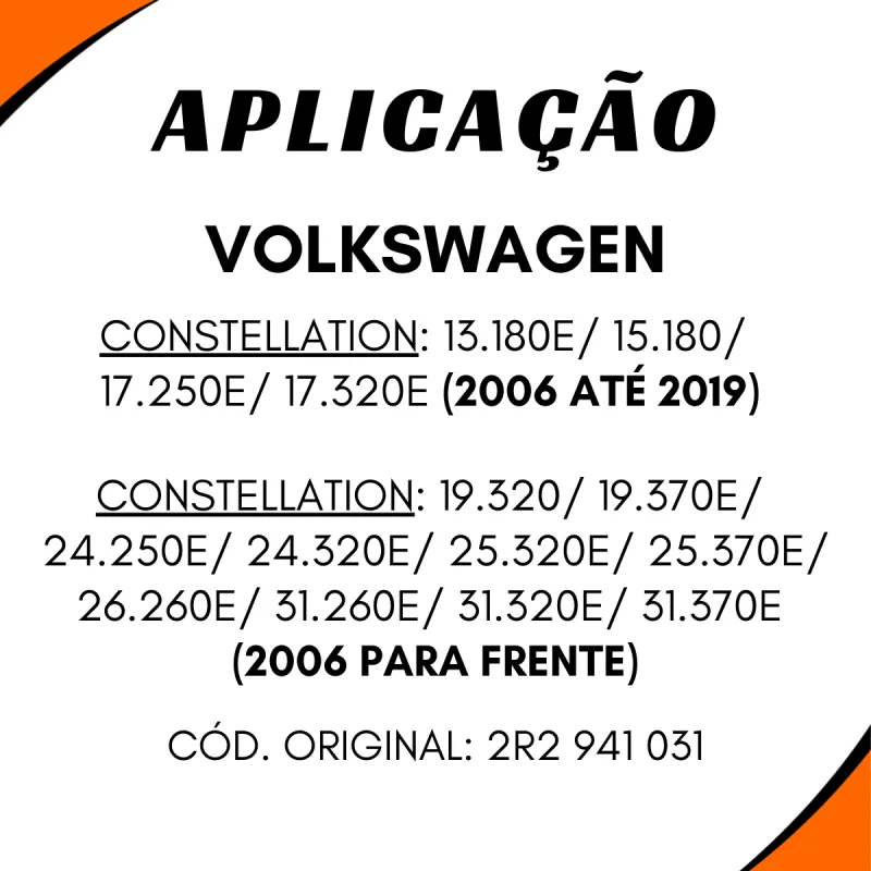 Farol Principal Esq. Constellation (2006...) 13.180e/ 15.180e/