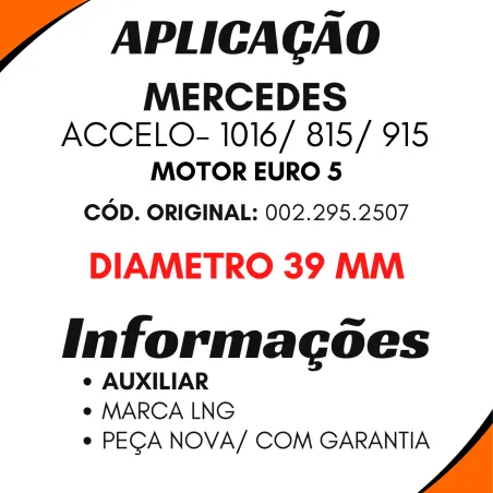 Cilindro Auxiliar Embreagem Accelo/Euro