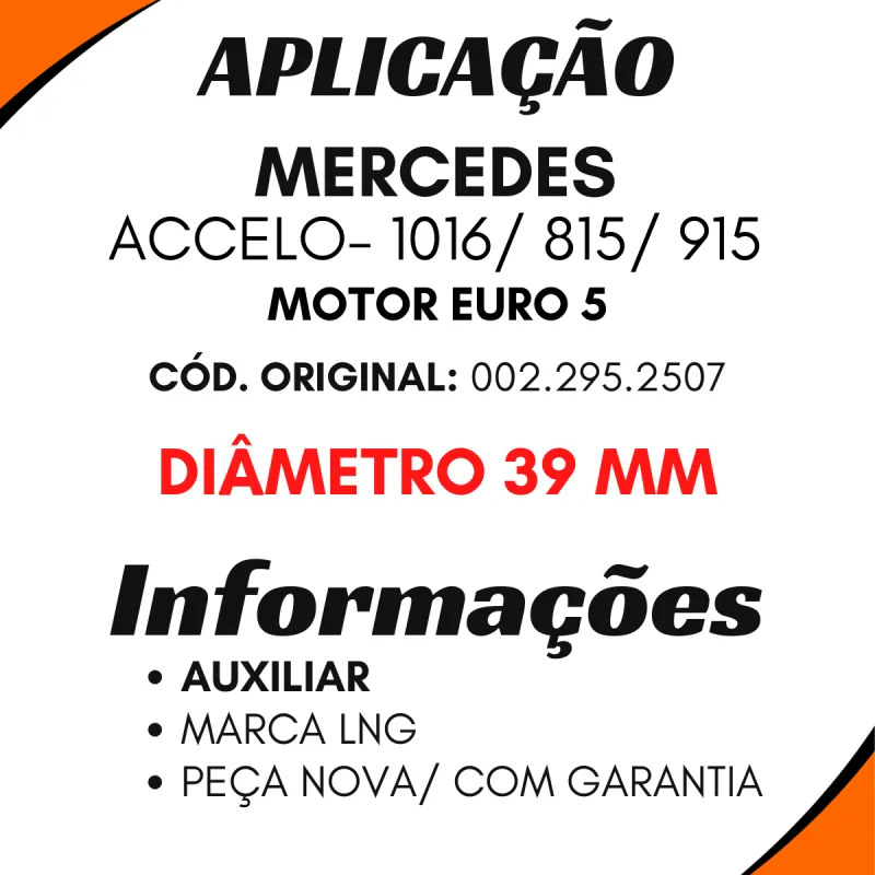 Cilindro Auxiliar Embreagem Accelo/Euro