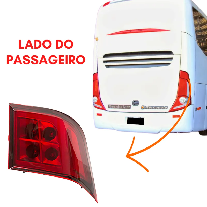 Lanterna Traseira Superior Direito