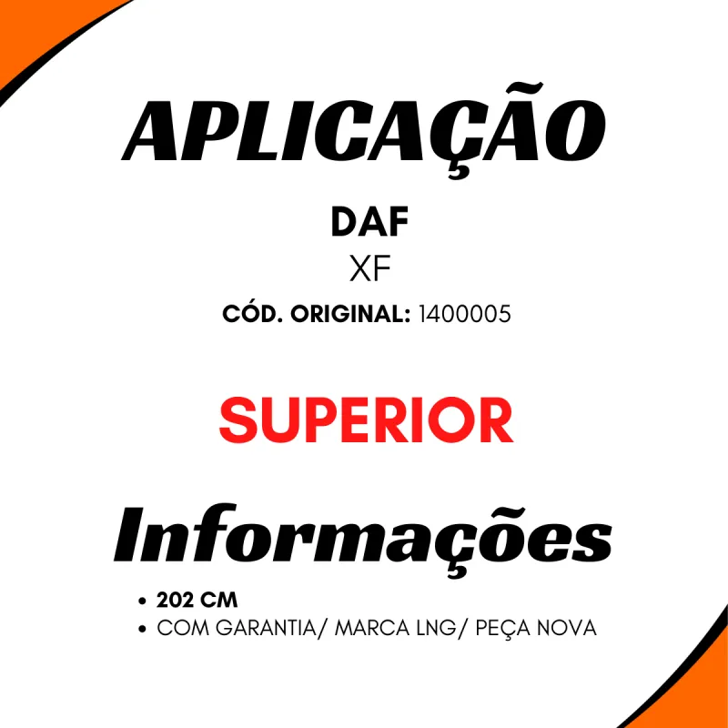 Acabamento Grade Frontal Superior Para Caminhão - Xf