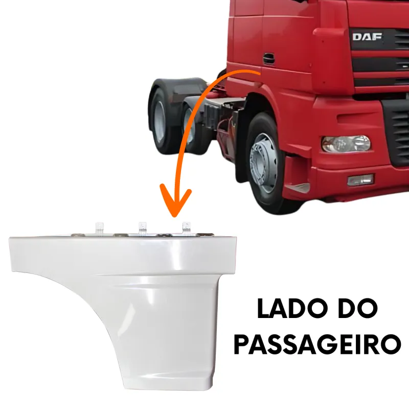 Extensão Porta Direito Para Caminhão - Xf95/Xf105