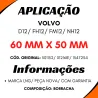 Anel Vedacao Carcaça Termostato Fh12/ Fm12 - 60 X 50 Mm