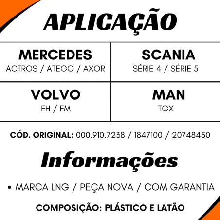 Reparo Válvula Banco Motorista
