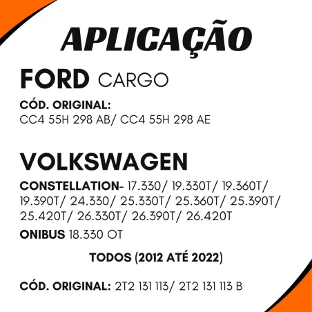 Bomba Arla24 Volts Constellation/ Cargo/ Novo Cf