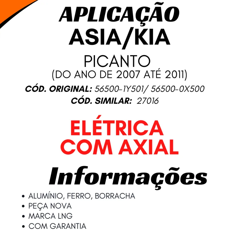 Caixa Direção Eletrica Picanto 2007/2011