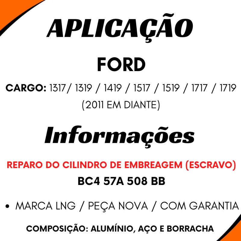 Reparo Cilindro Embreagem 29-208