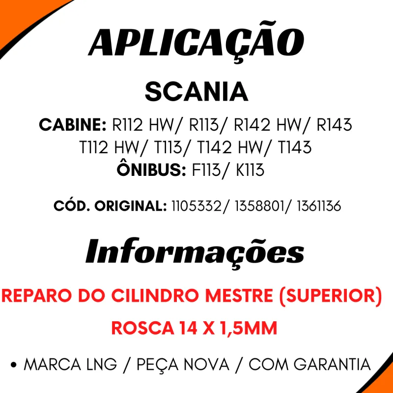 Reparo Cilindro Embreagem 29-102