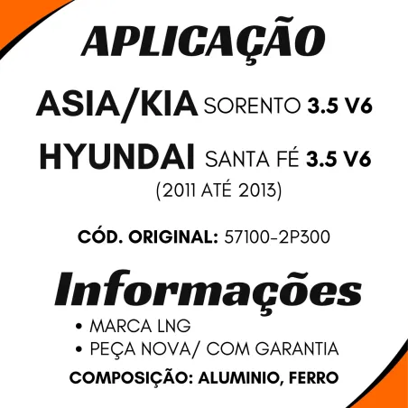 Bomba Hidráulica Sorento 3.5 V6