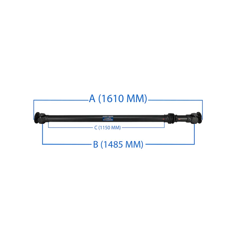 Cardan Completo Diant. Frontier Sl 4x4 Diesel Automática (2008...)