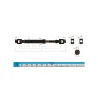Coluna De Direção (Completa) Ford Novo Cargo Ac45-3c529-Ag/