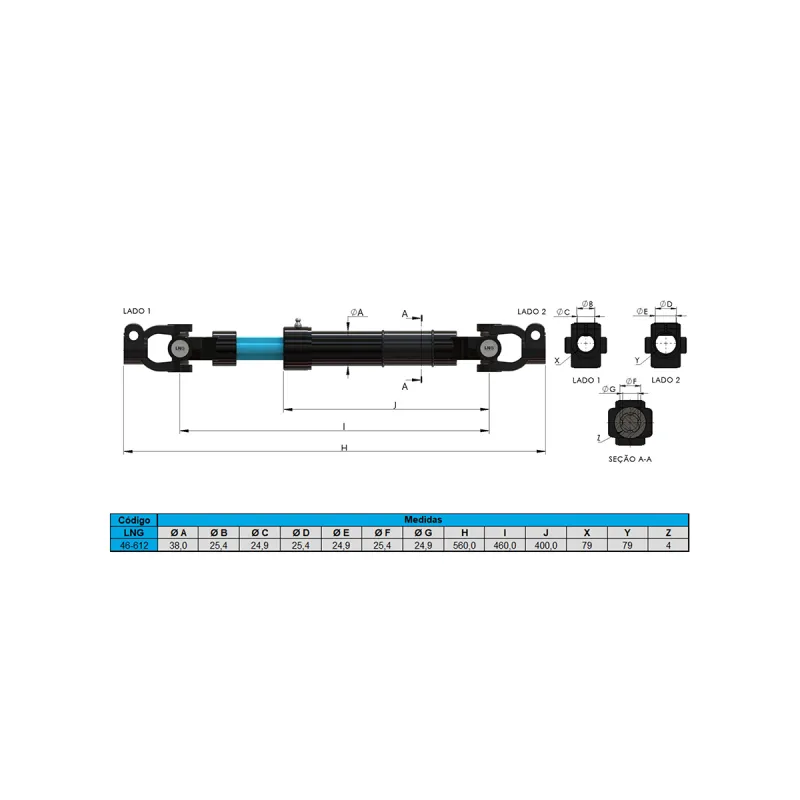 Coluna De Direção (Completa) Iveco 5801387448