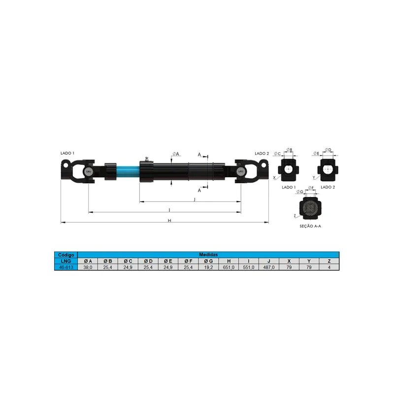 Coluna De Direção(Completa) Hi-Way/ Stralis/ Trakker/ Novo Stralis/