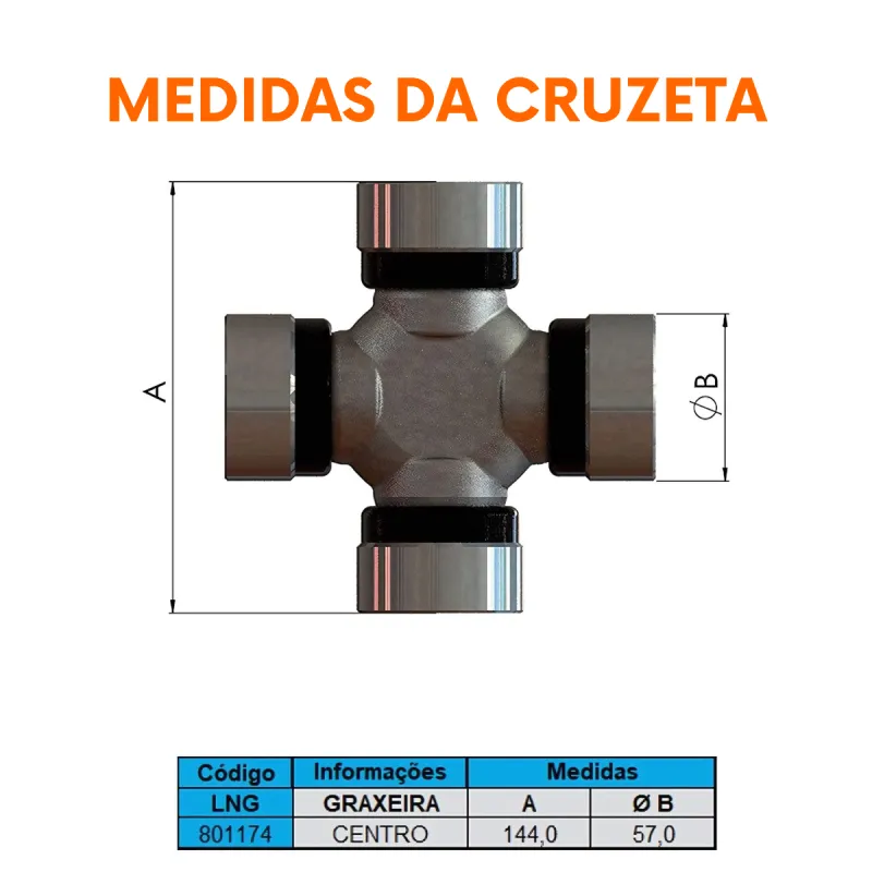 Cruzeta Sinotruk