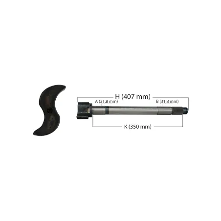 Eixo Expansores S Freio Ar Esq. Tras. Agrale 6008005128001/ Mbb