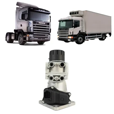 Válvula Pedal Scania Série 5 Tipo Knorr (Eletronica)
