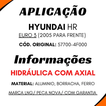 Caixa Direção Hidr. Compl. Hyundai Hr Kia Bongo