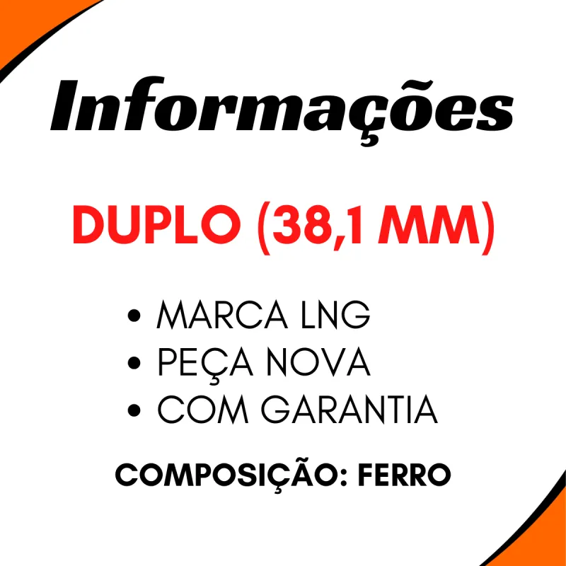 Cilindro Mestre Freio Duplo 3810mm Mbb 1313 Ao 2213